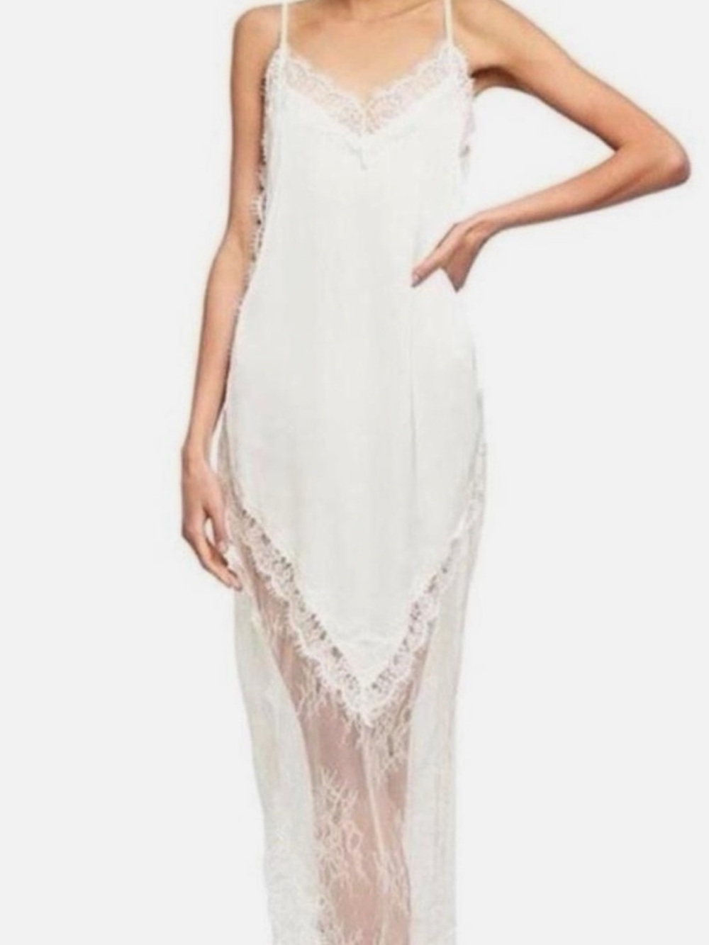 Lioness Hideaway Slip Dress in Ivory
